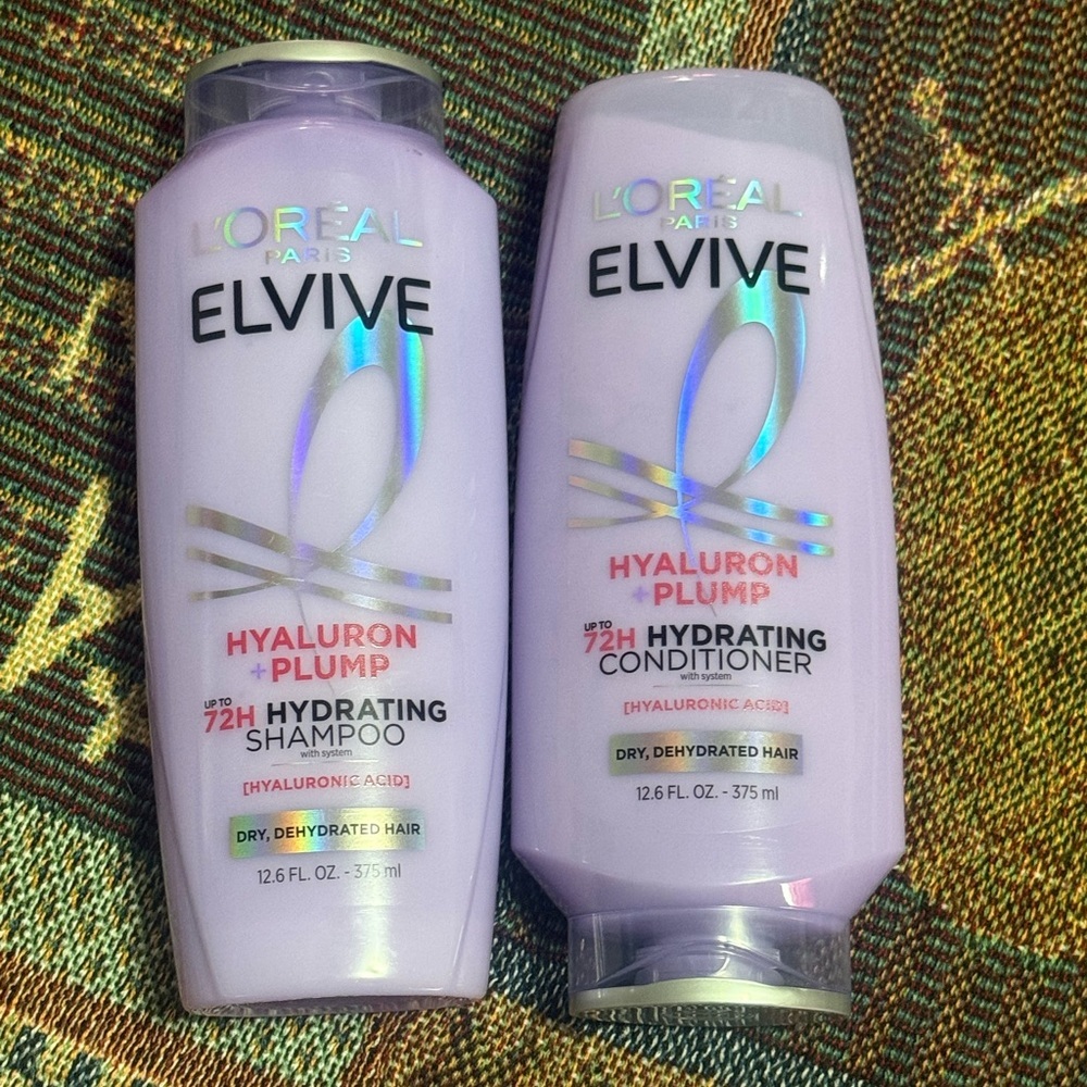 L'Oreal Elvive Hyaluron Plump Hydrating Set - Light Purple